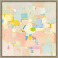 Block Party By Phyllis Adams Framed Mounted Canvas Wall Art Print