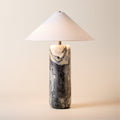 Block Rosso Levanto Marble Table Lamp