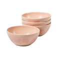 Bloomhouse Hand Painted 6.4 Cereal Bowls Set Of 4 Porto Petals Floral Soup Bowl Set