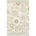 Copper Grove Marthrown Ivory Grey Undyed Wool Handcrafted Area Rug 8 X 10