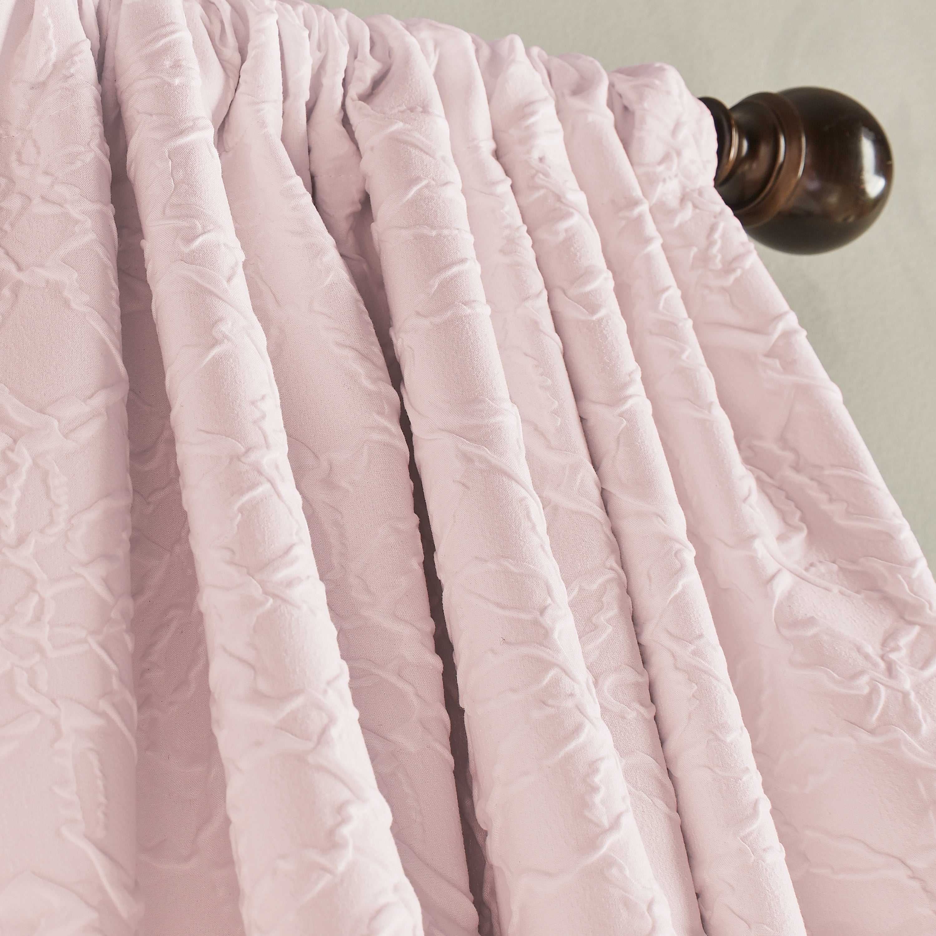 Bloomsbury Microsculpt Room Darkening Rod Pocket Curtain Panel
