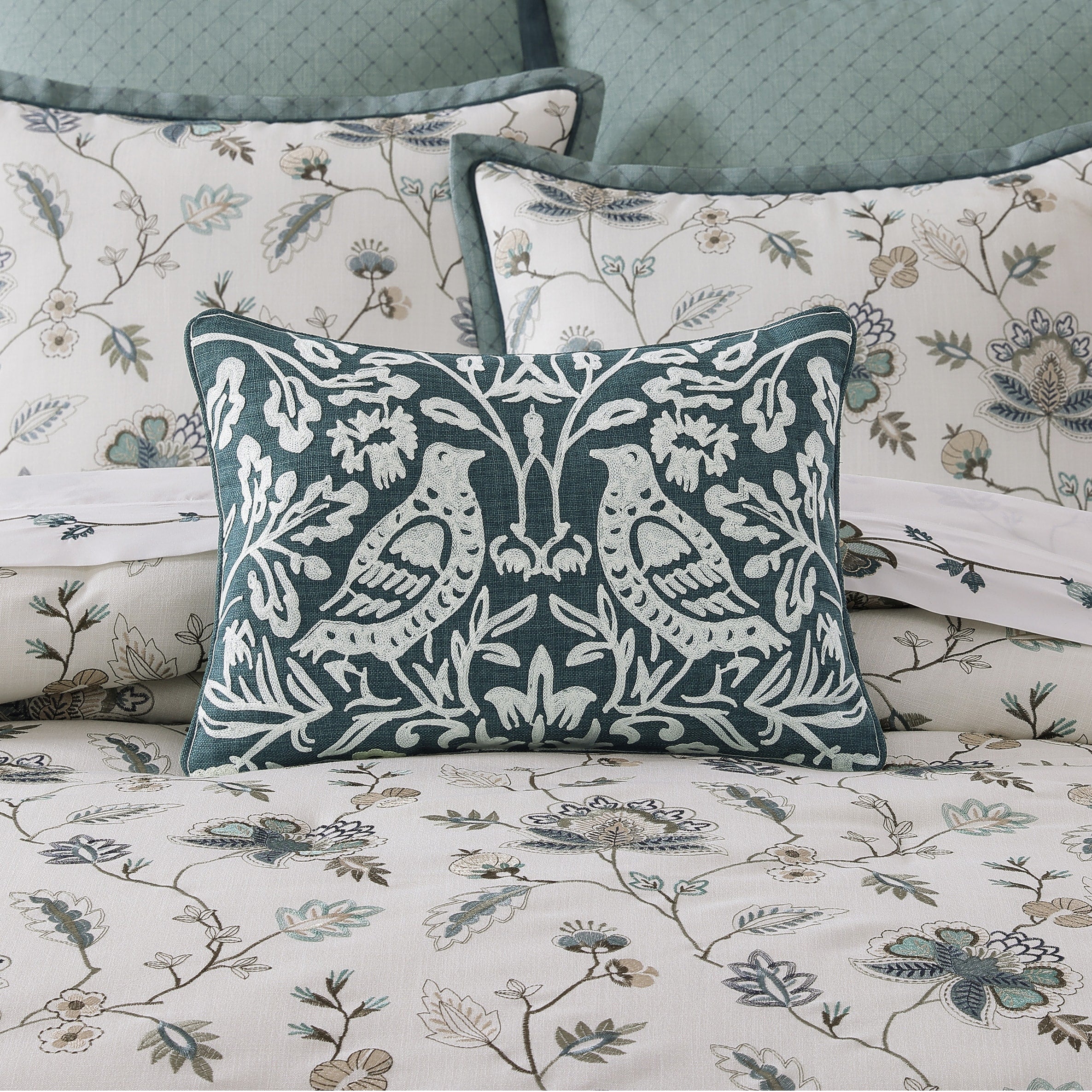Blossom View Boudoir Decorative Throw Pillow