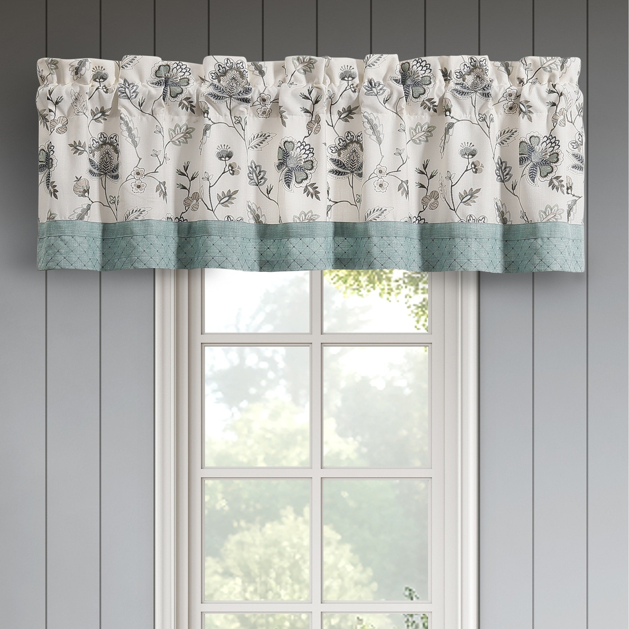 Blossom View Window Straight Valance