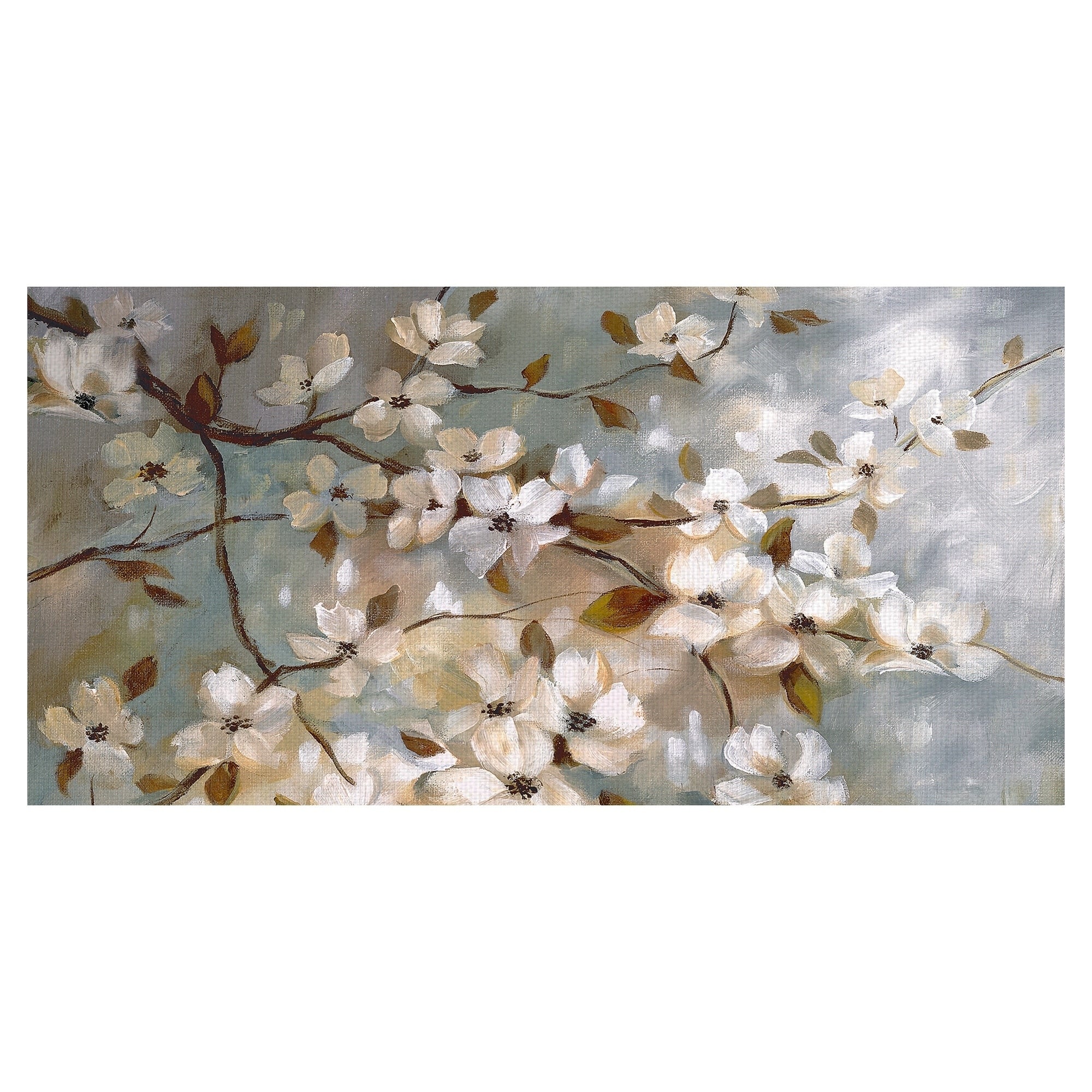 Blossoms Of May Panel By Nan Wrapped Canvas Art Print