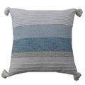 Blue Breeze Throw Pillow 22 X22 Handloom