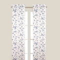 Blue Canton Curtain Panel 50 X 84
