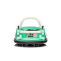 Blue Green Kids Bumper Car Ride On Bumper Car With Remote Control Battery Powered Electric Car With Led Lights