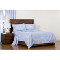 Blue Ice Full King Queen Twin Sheet Set