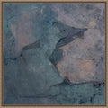 Blue Landscape By Marilina Marchica Framed Canvas Wall Art