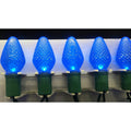Blue Led Light String Set Of 25 Lights C7