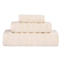 Blue Nile Mills Cotton Medium Weight Soft Absorbent 3 Piece Towel Set