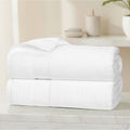 Blue Nile Mills Cotton Medium Weight Soft Absorbent Bath Towels Set Of 2