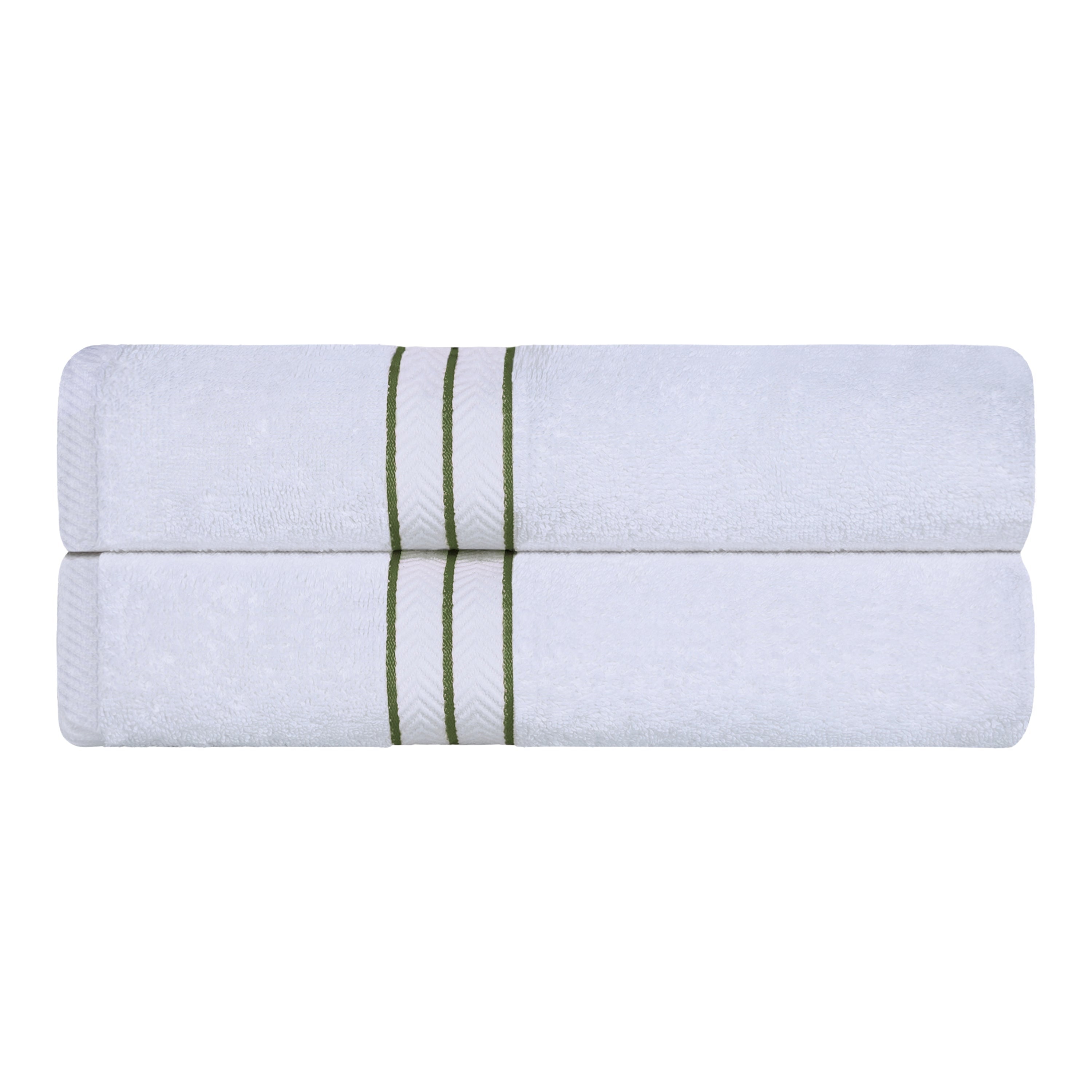 Blue Nile Mills Turkish Cotton Bath Towel Set Of 2 Ultra Plush Luxury Weight