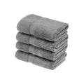 Blue Nile Mills Luxury 4 Piece Egyptian Cotton Hand Towel Set Thick Absorbent Bathroom Hand Towels