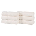 Blue Nile Mills Organic Cotton Medium Weight Solid Hand Towel Set Of 6