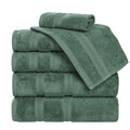 Blue Nile Mills Smart Dry Zero Twist Cotton 6 Piece Assorted Towel Set