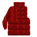 Blue Nile Mills Zero Twist Cotton 9 Piece Assorted Towel Set