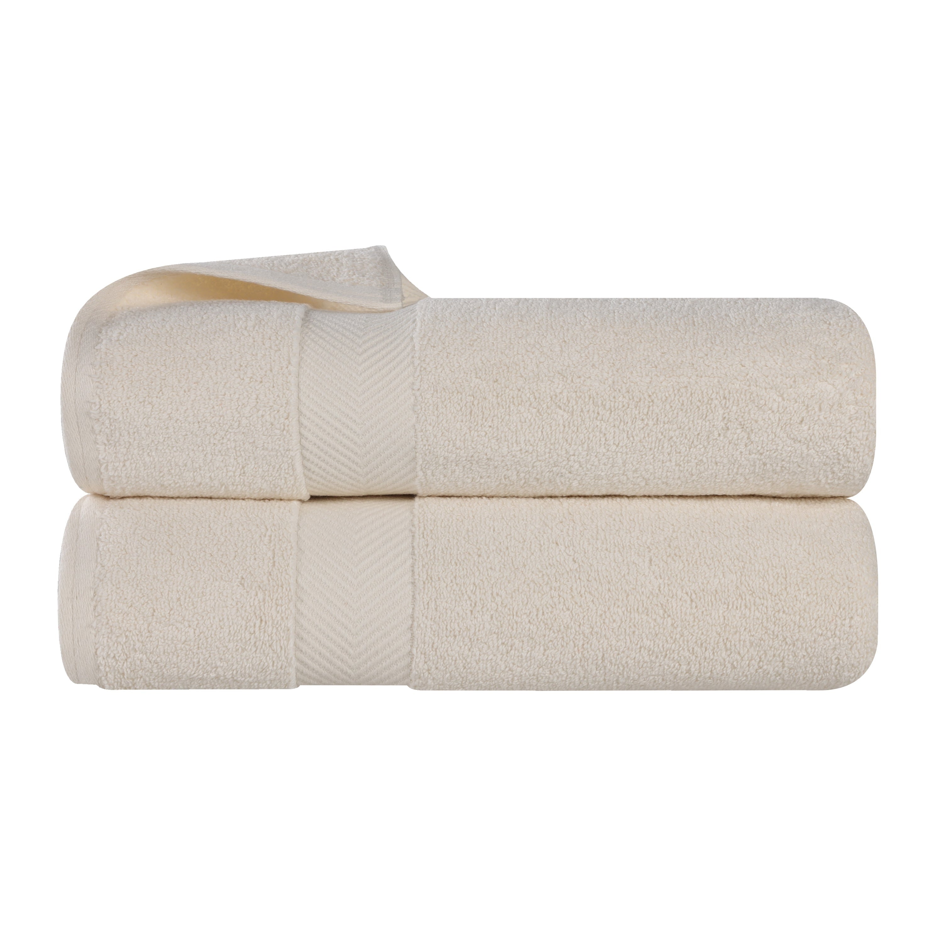 Blue Nile Mills Cotton Solid Super Soft Absorbent Bath Towel Set