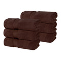 Blue Nile Mills Cotton Solid Super Soft Absorbent Hand Towel Set Of 6