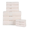 Blue Niles Mills Oregon Organic Cotton Medium Weight Solid 9 Pc Towel Set