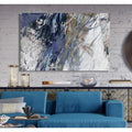 Blue Noise I Premium Gallery Wrapped Canvas