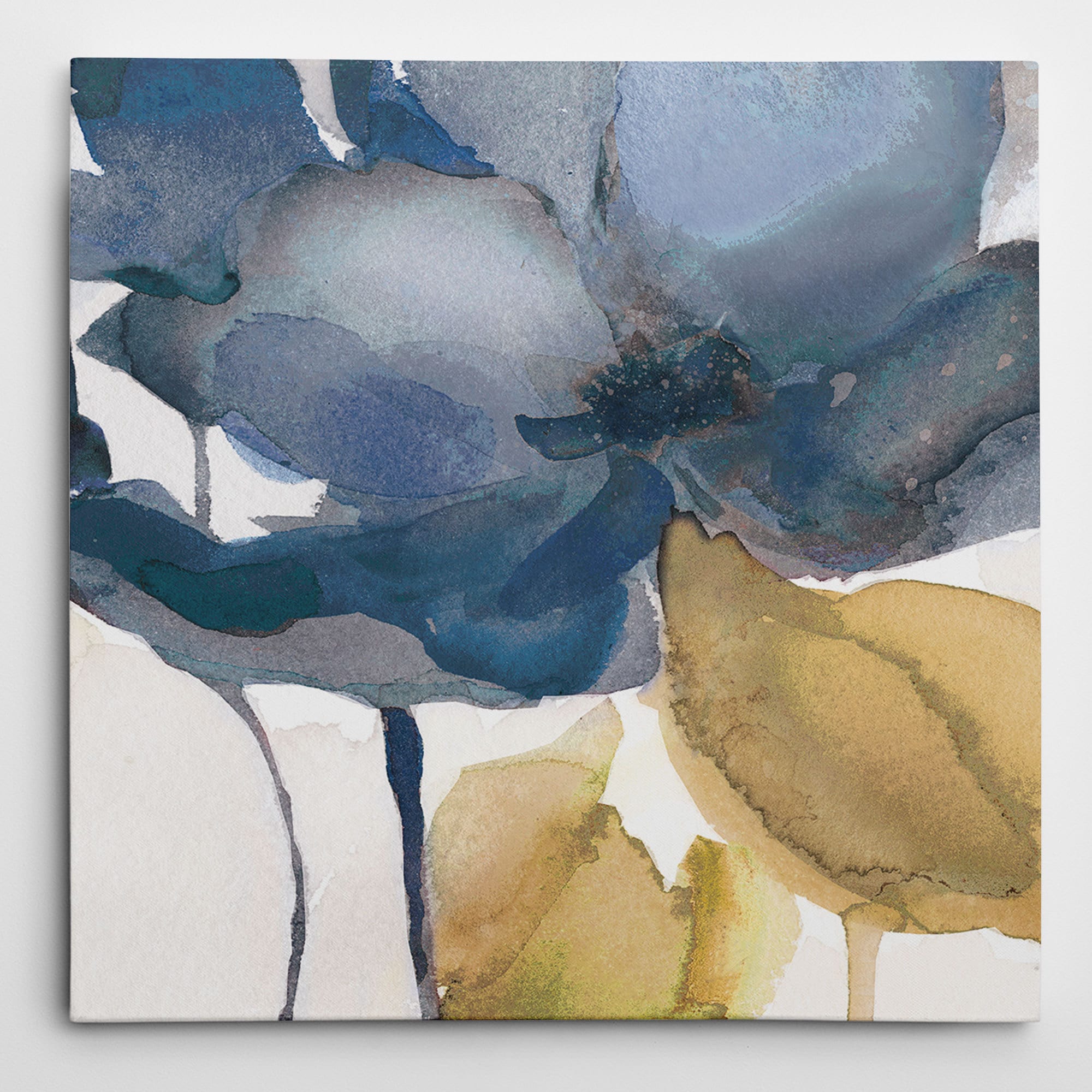 Wexford Home Blue Note Ii Gallery Wrapped Canvas Wall Art