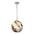Blue Planetary 12 Inch Wide 1 Light Pendant In Blue 12In W X 12In D X 12In H