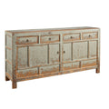 Blue Plymouth Distressed Pine Sideboard