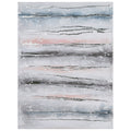 Silver Orchid Textured Metallic Multicolored Wall Art