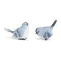Blue Songbird Resin Figurine Set Of 6