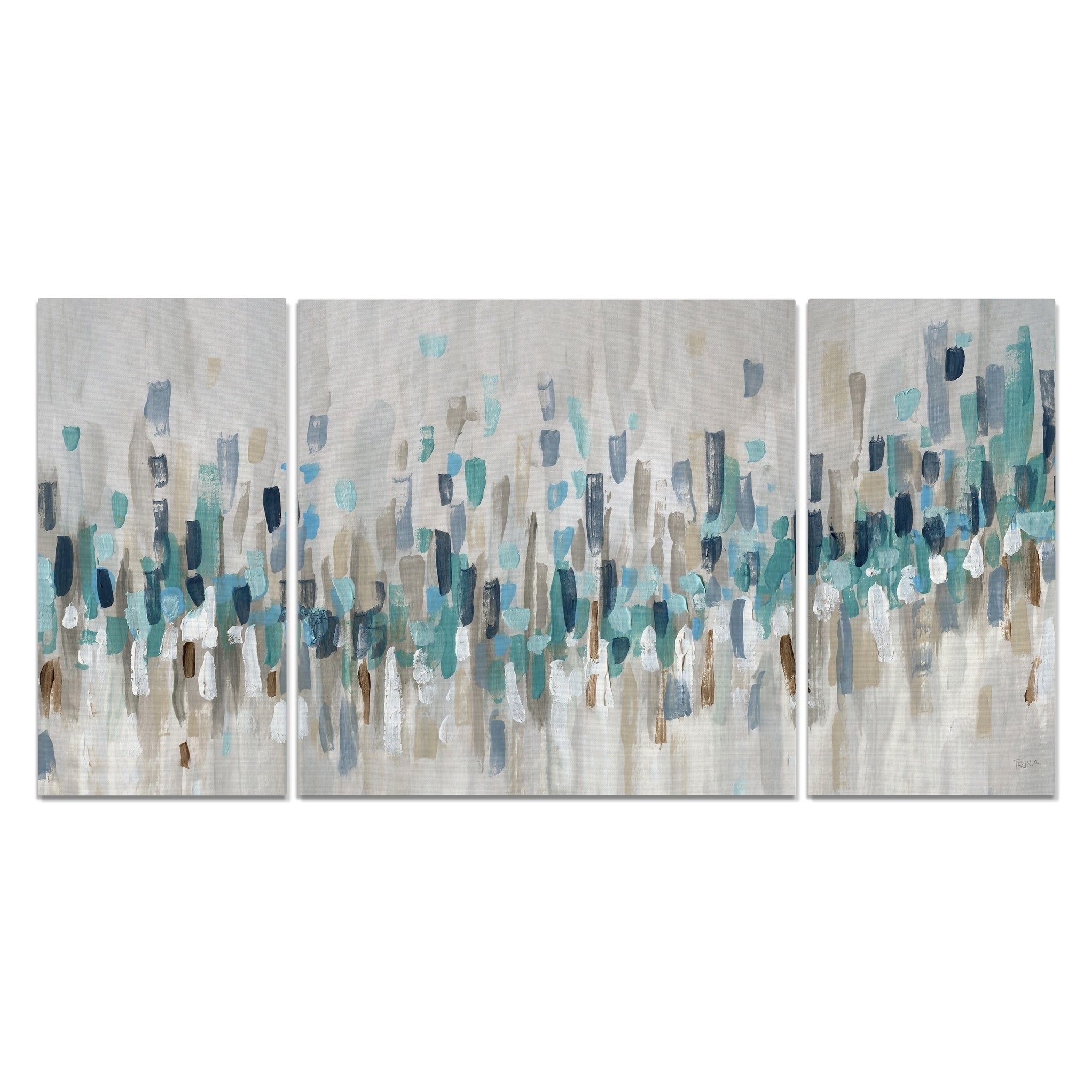 Blue Staccato A Premium Multi Piece Art Available In 3 Sizes