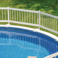 Gli Above Ground Pool Fence Kit 8 Section White