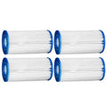 Type C Replacement Pool Filter Cartridge Pack Of 4 White