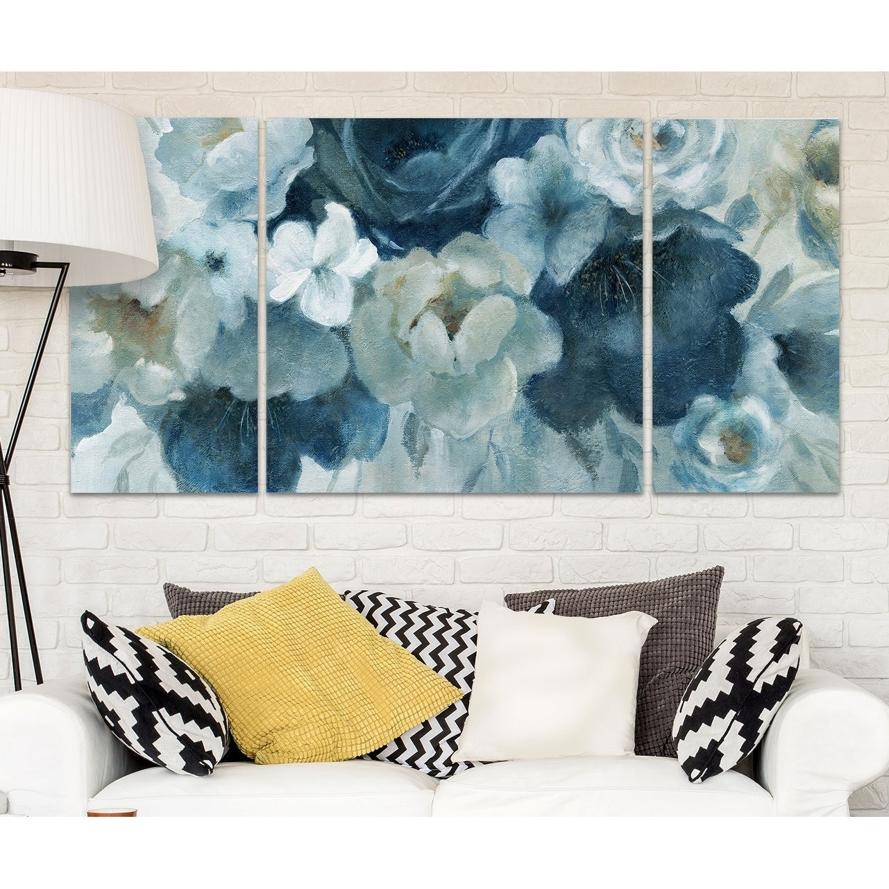 Blue On Blue A Premium Multi Piece Art Available In 3 Sizes