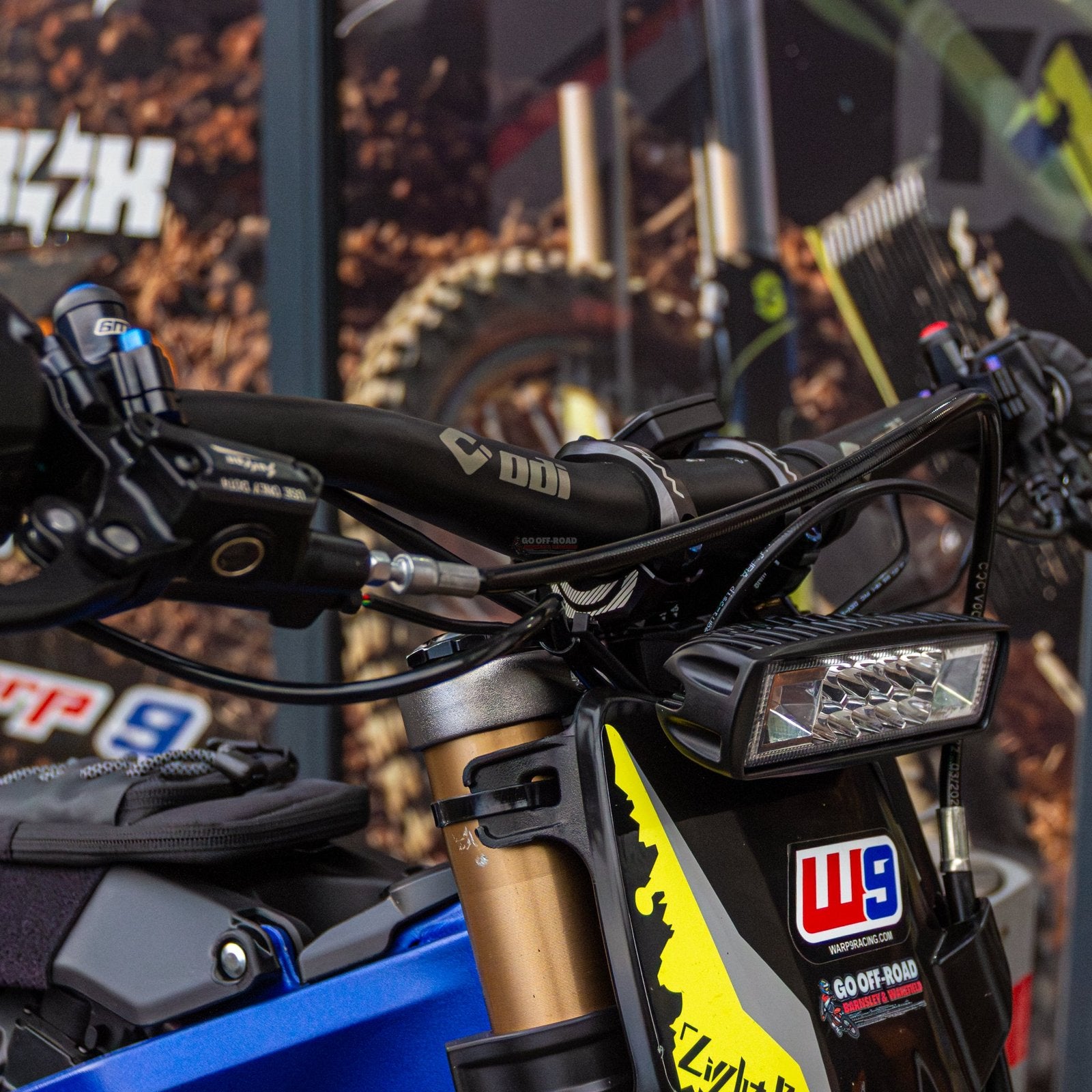ODI Flight Control Stealth Bars-800mm-25mm rise-4×8 sweep