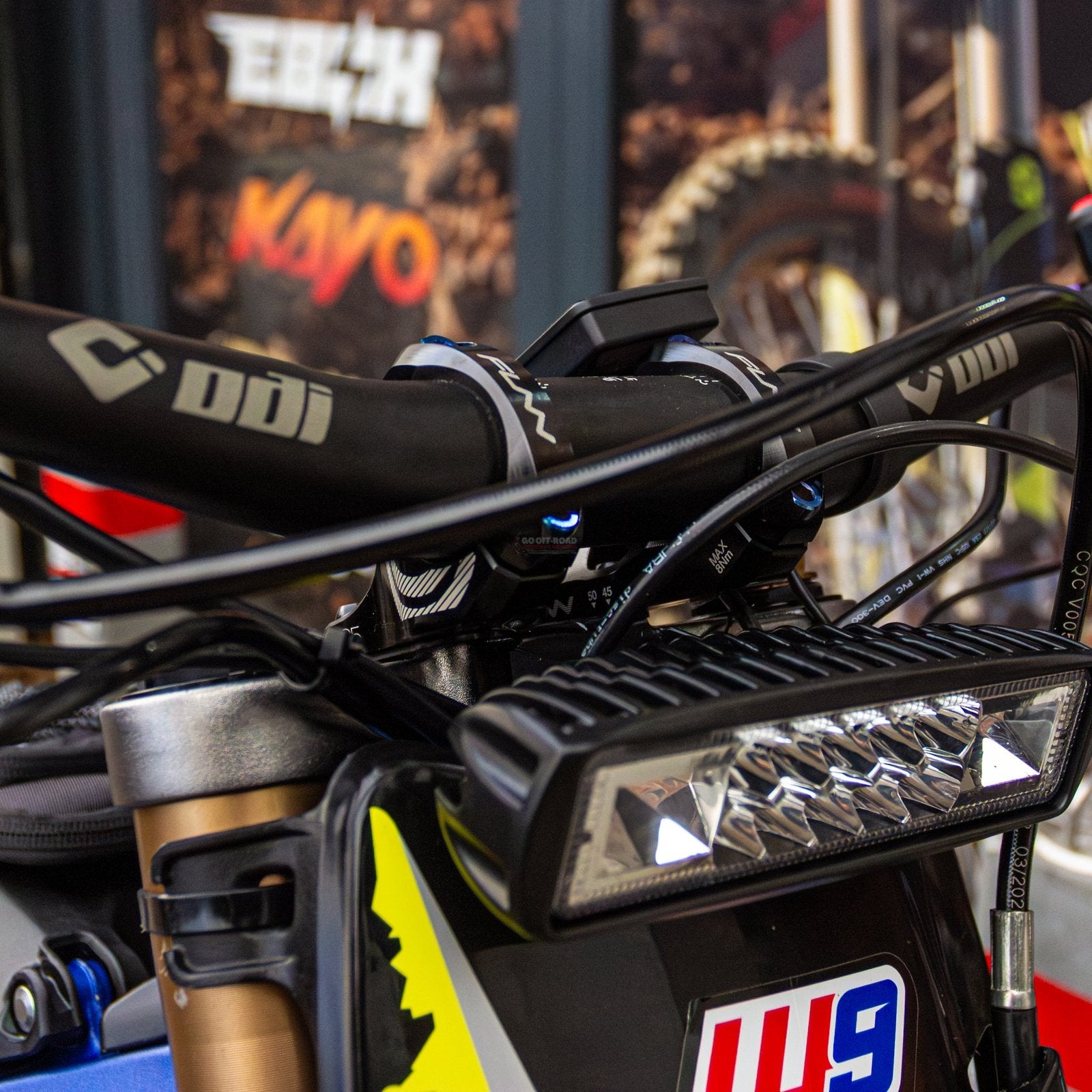 ODI Flight Control Stealth Bars-800mm-25mm rise-4×8 sweep