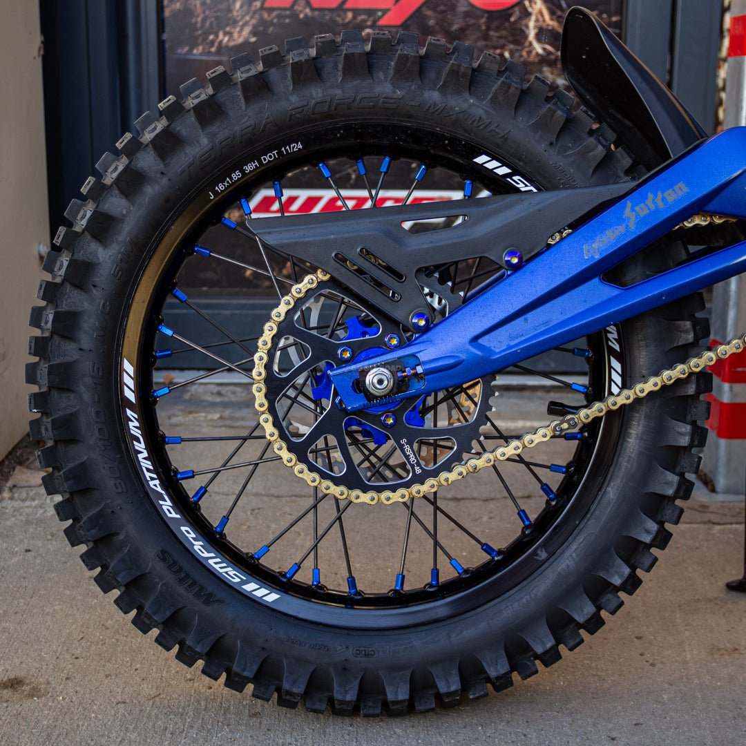 SM PRO SUR RON WHEEL SET 19/16″ STANDARD BLUE/BLUE COMBO