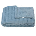 Bluff City Bedding Sherpa Micro Fuzzy Reversible 60 X 80 Throw Blanket 7 Colors