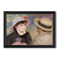 Boating Couple C 1881 Pierre Auguste Renoir Custom Framed Canvas