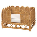 Bohemian Pet Bed Constructed From Natural Rattan