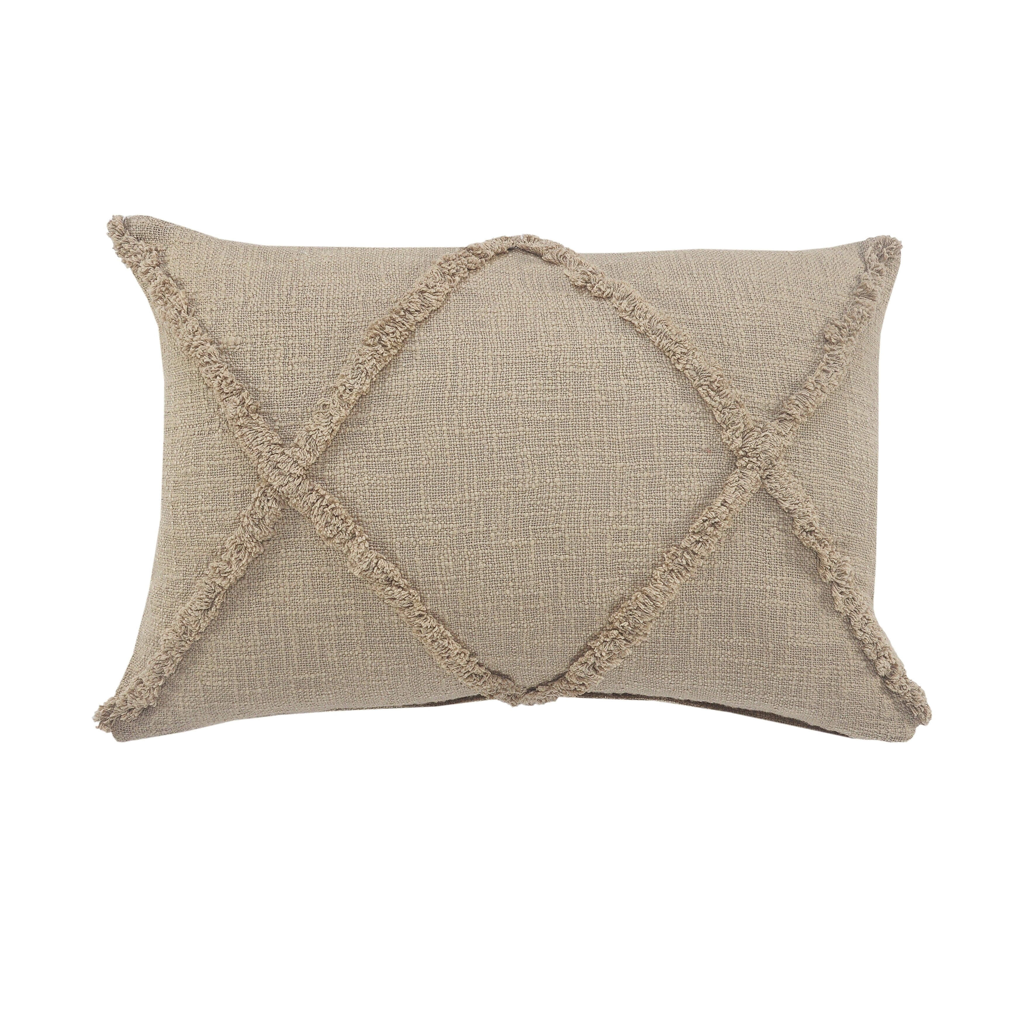 Lr Home Carlton Taupe Cafe Au Lait Indoor Throw Pillow 20 Inch