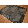 Boho Shabby Chic Industrial Damask Machine Made Indoor Outdoor Turkish Dhurry Rug Multi Color