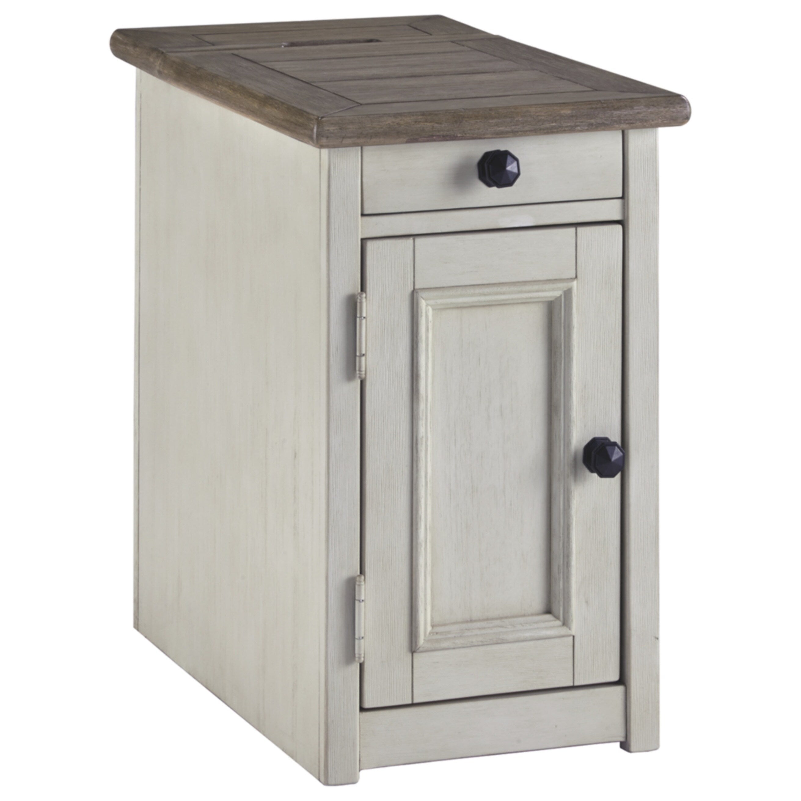 Bolanburg Chairside End Table With Usb Ports Outlets