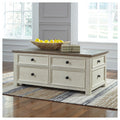 Signature Design By Ashley Bolanburg Two Tone Wood Lift Top Coffee Table