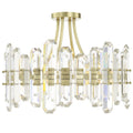 Bolton 4 Light Semi Flush Mount