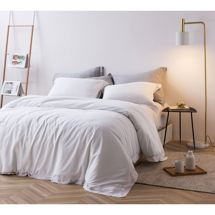 Bom Dia 300Tc Washed Sateen Duvet Cover