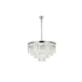 Bombay Perth Collection Grand Crystal Pendant Lamp