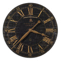 Uttermost Bond Street 18 Inch Black Wall Clock