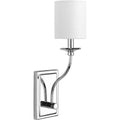 Bonita Collection 1 Light Polished Chrome Sconce