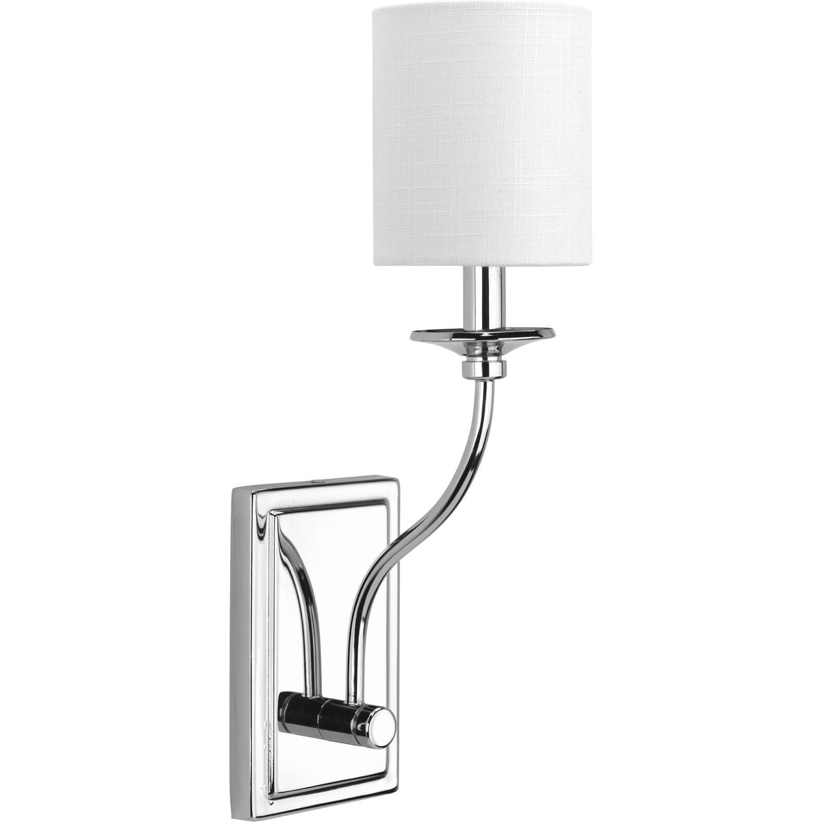 Bonita Collection 1 Light Polished Chrome Sconce
